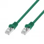 Extralink Cat.7 S/FTP 10m 20G Green LAN Patch Cord, Copper Network Cable