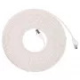EXTRALINK Cat.8 U/FTP plakanais Ethernet vada kabelis 10m 40Gbps balts