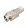 Extralink CAT6A RJ45 bezinstrumentu savienotājs – UTP 8P8C zeltīts 10Gbps Ethernet spraudnis