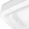 Extralink Cube Air 23 viedais WiFi griestu ventilators ar apgaismojumu, balts, 59 cm, lietotnes vadība