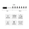 Extralink LED virkne 200 LED auksti baltā krāsā 10m + 3m IP44 iekštelpām/ārtelpām