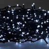 Extralink LED virkne 200 LED auksti baltā krāsā 10m + 3m IP44 iekštelpām/ārtelpām