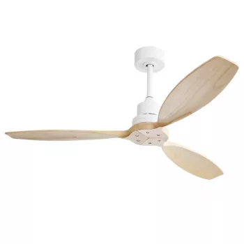 Extralink Nature Pure 52 Smart WiFi griestu ventilators, 132 cm, koka lāpstiņas, lietotnes vadība