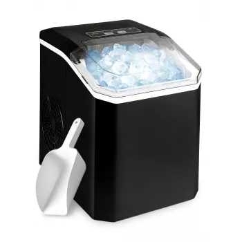 Extralink SmartLife Cube Ice Lite Ledus ražotājs - 12 kg/24h, 1.8L tvertne, lodes ledus, melns