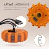 Extralink Smartlife LED Road Flare, USB-C, Dzintara, IP67