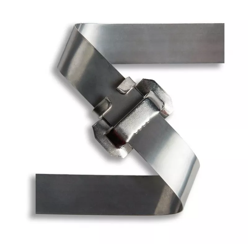 Extralink Nerūsējošā tērauda lente 0.7 mm, montāžai uz elektrības stabiem, 20 mm x 0.7 mm, 50 m