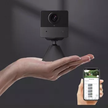 EZVIZ CB2 2K+ 3MP 4G LTE akumulatora drošības kamera ar krāsu nakts redzamību, IP65, PIR detekciju, divvirzienu sarunu, microSD līdz 512GB