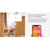 EZVIZ CS-B1 mājas sensoru komplekts – Zigbee 3.0 vārteja, PIR kustības sensors un kontakta sensors, Wi-Fi, 90 dB sirēna, balts