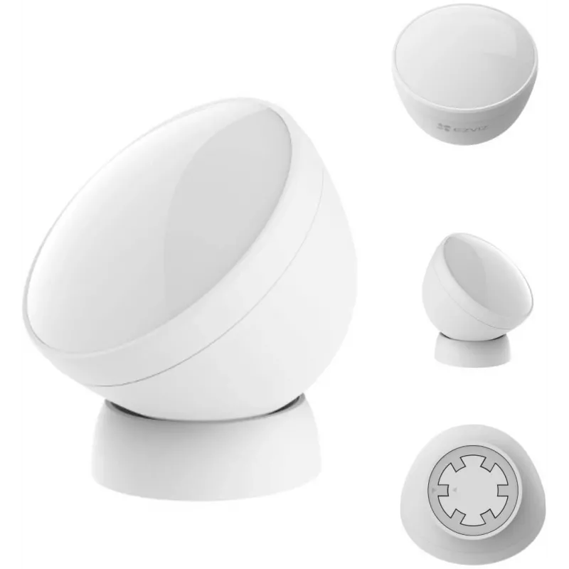EZVIZ CS-T1C bezvadu PIR kustības detektors, Zigbee 3.0, 12 m diapazons, balts