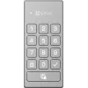 EZVIZ DL01/DL01CP viedā slēdzene ar tastatūru – pirksta nospiedums, kods, RFID, lietotnes vadība, Wi-Fi/Bluetooth, melna