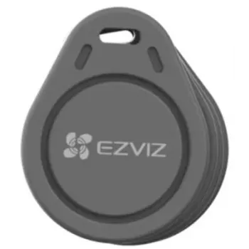 EZVIZ CS-DL-IC-CPU-R200 tuvošanās atslēgu piekariņi, 4 gab., pelēki
