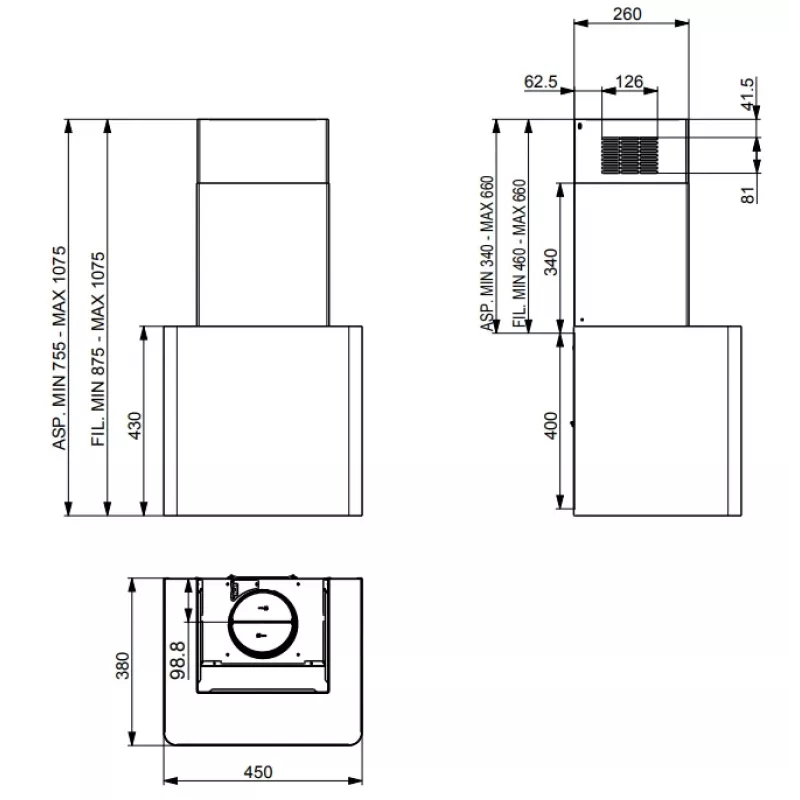 Faber LITHOS EG6 BK LED A45