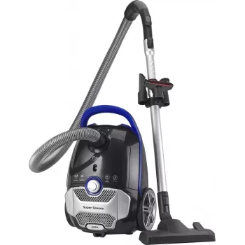 Fakir Blue Vac Power TS 721 putekļsūcējs ar maisiņu, cilindra tipa, 800W, HEPA H14, melns/zils 3861003