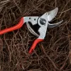 FELCO 14 Vienas rokas apvedzirkņu atzarošanas šķēres – rūdīta tērauda asmens, kalti alumīnija rokturi, 195 mm