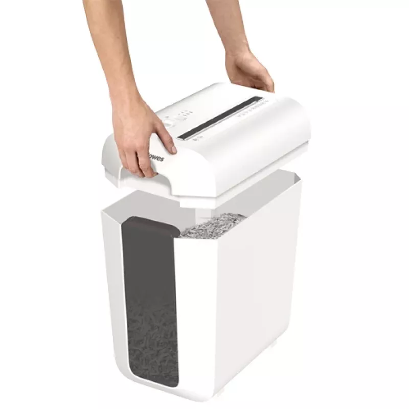 Fellowes 84729080 šķērsgriezuma smalcinātājs ar SafeSense tehnoloģiju, 16 lapas, 23L tvertne