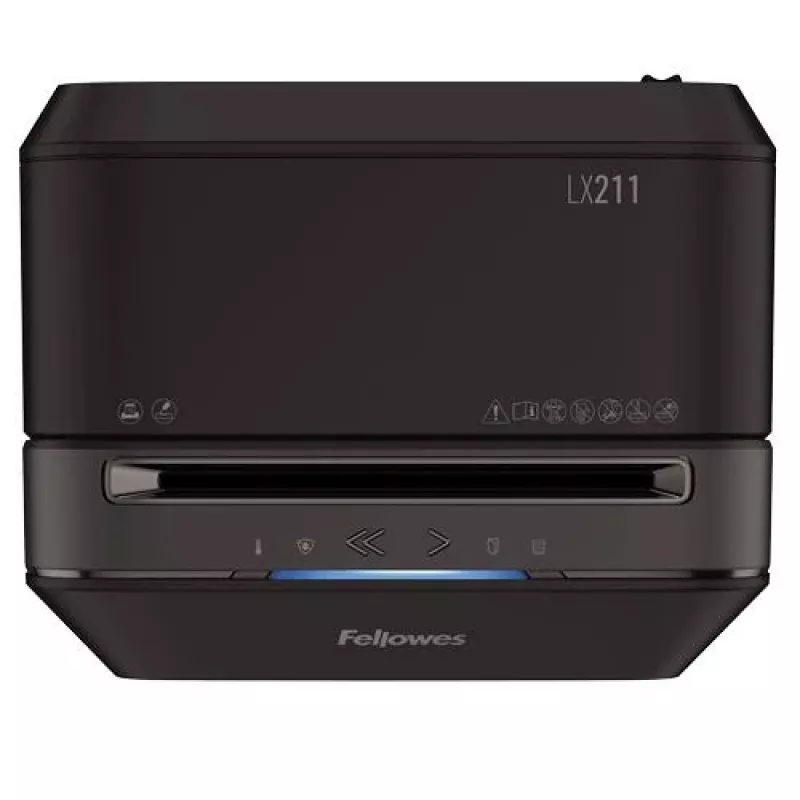 Fellowes Powershred LX211 Micro-Cut Šrederis, Melns, 15 Lapas, 23 Litri