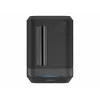 Fellowes Powershred LX221 mikro griešanas papīra smalcinātājs, 17 loksnes, P-5 drošība, 30L tvertne, melns 5050401