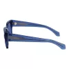 FERRAGAMO Vīriešu saulesbrilles SF2010S522143 - Taisnstūra acetāta rāmis, UV400 aizsardzība, 52 mm lēcas
