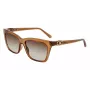 FERRAGAMO SF1027S-210 Sieviešu saulesbrilles Havana Brūna 55mm