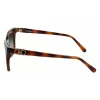Ferragamo SF1027S-214 Sieviešu saulesbrilles Havana Acetāts Kvadrātveida Brūns Gradients 55mm