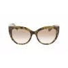 FERRAGAMO SF1061S-246 Sieviešu saulesbrilles Havana Acetāts Brūns Gradienta Lēcas 56/18/145 mm