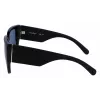 Ferragamo SF1088SE-001 Sieviešu saulesbrilles Butterfly Acetāts Melns Pelēks 57mm