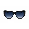 Ferragamo SF1088SE-001 Sieviešu saulesbrilles Butterfly Acetāts Melns Pelēks 57mm