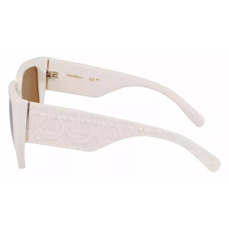 FERRAGAMO SF1088SE-103 Sieviešu saulesbrilles Havana Brūns Gradients 57mm