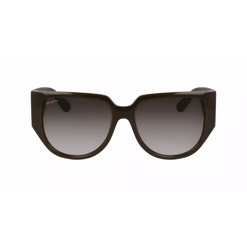 Ferragamo SF1088SE-324 Sieviešu tauriņveida saulesbrilles Havana Brūns gradients 57mm