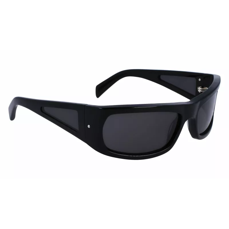 Ferragamo SF1099S-001 Unisex Saulesbrilles Melns Pelēks 63mm