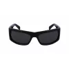 Ferragamo SF1099S-001 Unisex Saulesbrilles Melns Pelēks 63mm