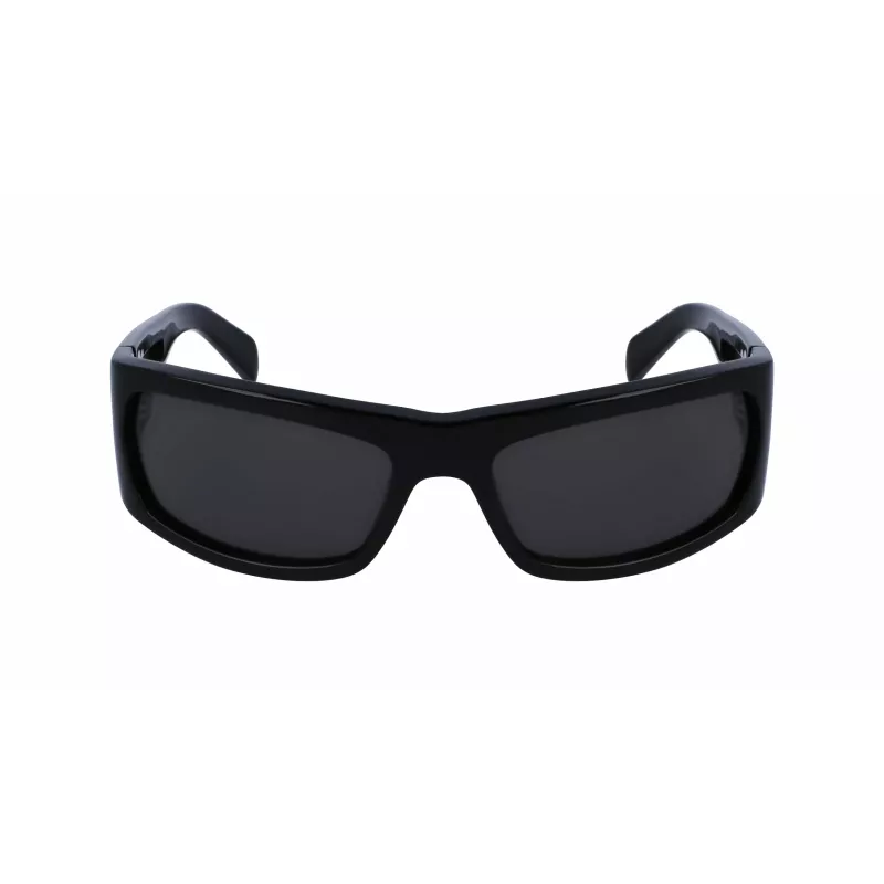 Ferragamo SF1099S-001 Unisex Saulesbrilles Melns Pelēks 63mm