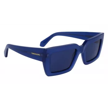 FERRAGAMO SF1108S542142 Sieviešu saulesbrilles Havana Brūns Gradients 54/21/140 mm