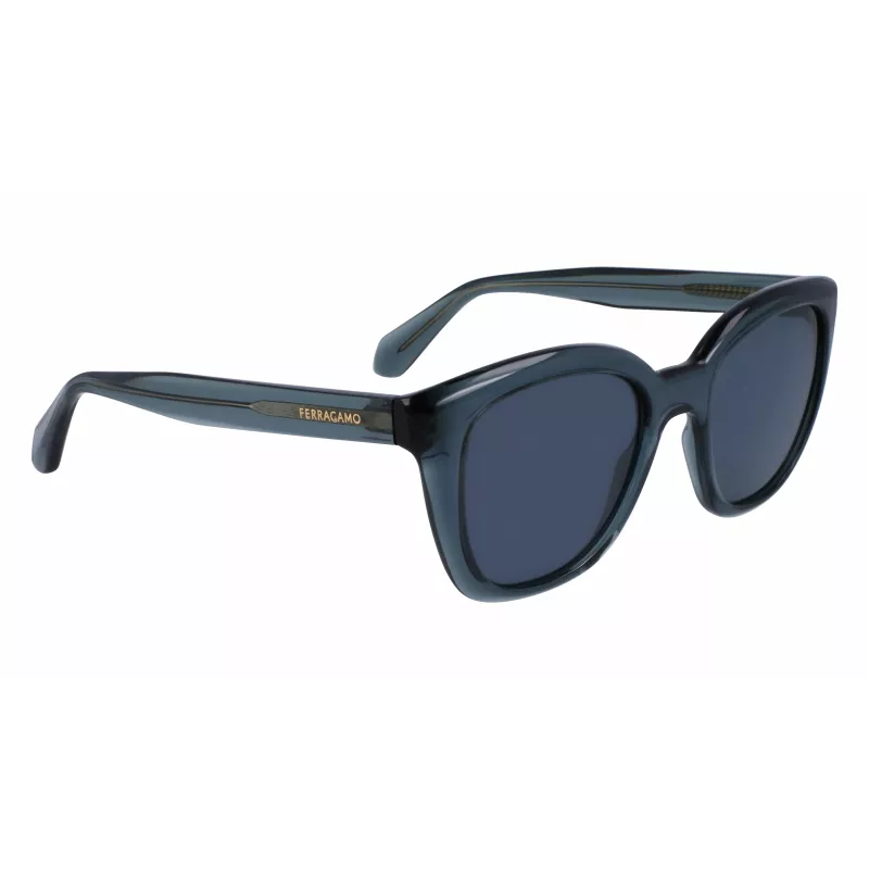 FERRAGAMO SF2000S522143 Sieviešu saulesbrilles Havana Brūns gradients 52mm