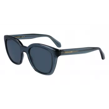 FERRAGAMO SF2000S522143 Sieviešu saulesbrilles Havana Brūns gradients 52mm