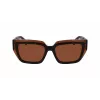 FERRAGAMO SF2002S-233 Sieviešu saulesbrilles Havana Acetāts Brūns Gradients 55/18/140 mm