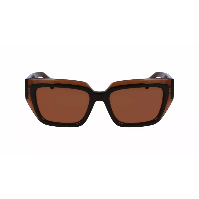 FERRAGAMO SF2002S-233 Sieviešu saulesbrilles Havana Acetāts Brūns Gradients 55/18/140 mm