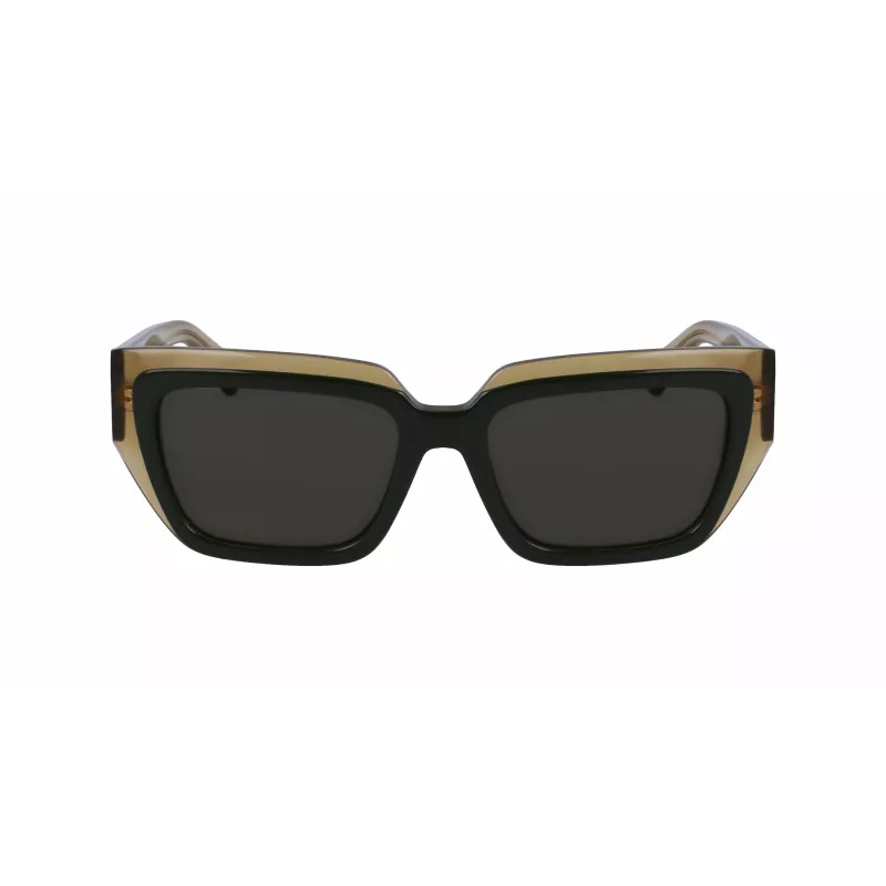 FERRAGAMO SF2002S-327 Sieviešu saulesbrilles Havana Acetāts Brūns Gradients 55mm