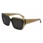 FERRAGAMO SF2002S-327 Sieviešu saulesbrilles Havana Acetāts Brūns Gradients 55mm