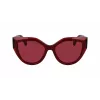 FERRAGAMO SF2004S-618 Sieviešu tauriņveida saulesbrilles Havana Acetāts Brūns gradients lēcas 53/18/140 mm