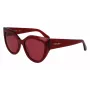FERRAGAMO SF2004S-618 Sieviešu tauriņveida saulesbrilles Havana Acetāts Brūns gradients lēcas 53/18/140 mm