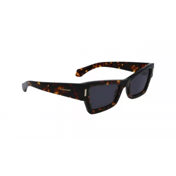 FERRAGAMO SF2006S-242 Sieviešu saulesbrilles Havana Acetāts Butterfly 53mm