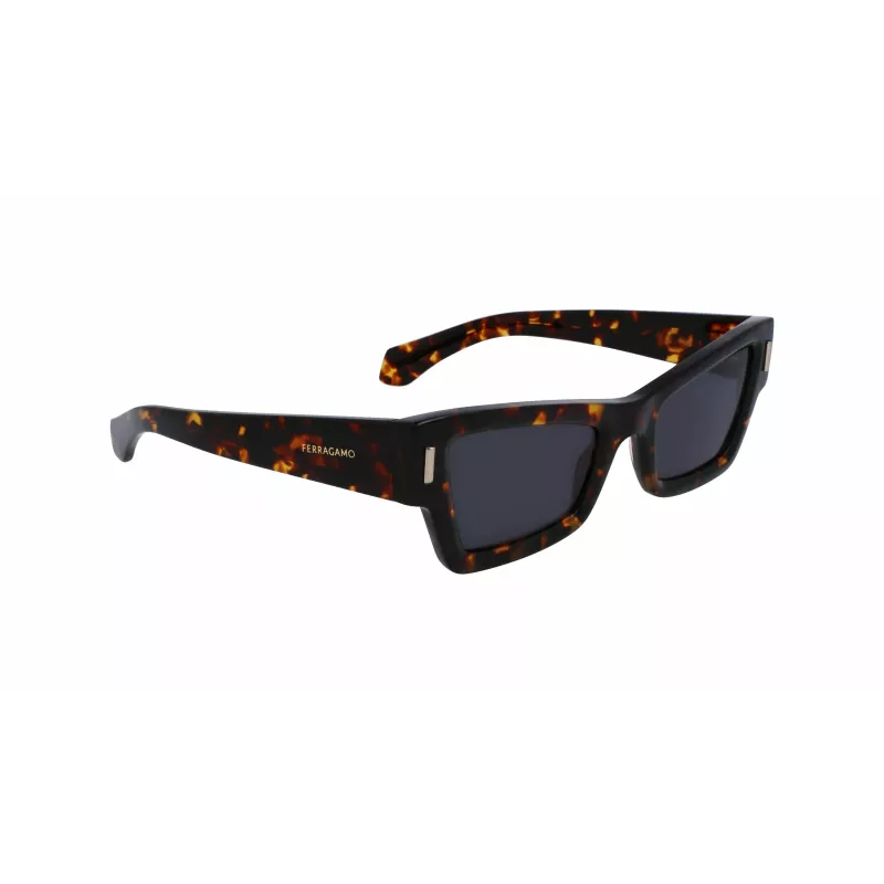 FERRAGAMO SF2006S-242 Sieviešu saulesbrilles Havana Acetāts Butterfly 53mm