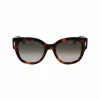 FERRAGAMO SF2007S-240 Sieviešu kaķacs formas saulesbrilles Havana brūns gradients 51mm