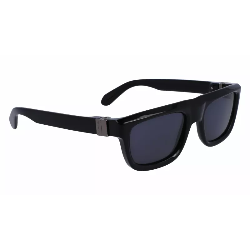 FERRAGAMO SF2009S-001 Vīriešu saulesbrilles - Melns rāmis, pelēkas lēcas 56/21/145 mm
