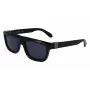FERRAGAMO SF2009S-001 Vīriešu saulesbrilles - Melns rāmis, pelēkas lēcas 56/21/145 mm