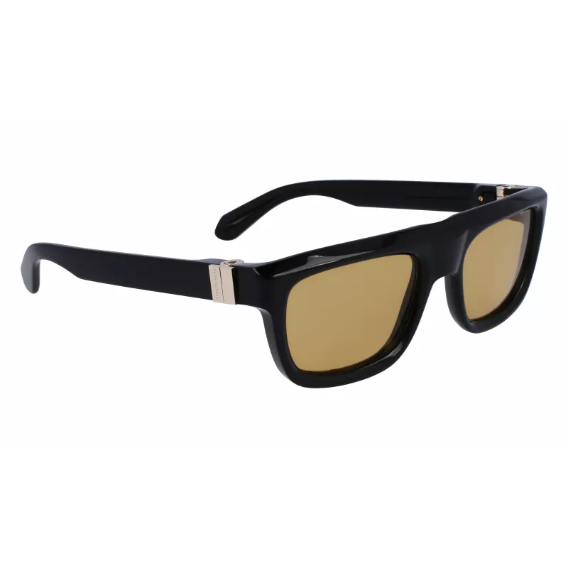 FERRAGAMO SF2009S-011 Vīriešu saulesbrilles - Melns rāmis, Pelēkas lēcas, 56/21/145 mm