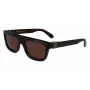 FERRAGAMO SF2009S-242 Vīriešu kvadrātveida acetāta saulesbrilles Havana brūns gradients 56/21/145 mm