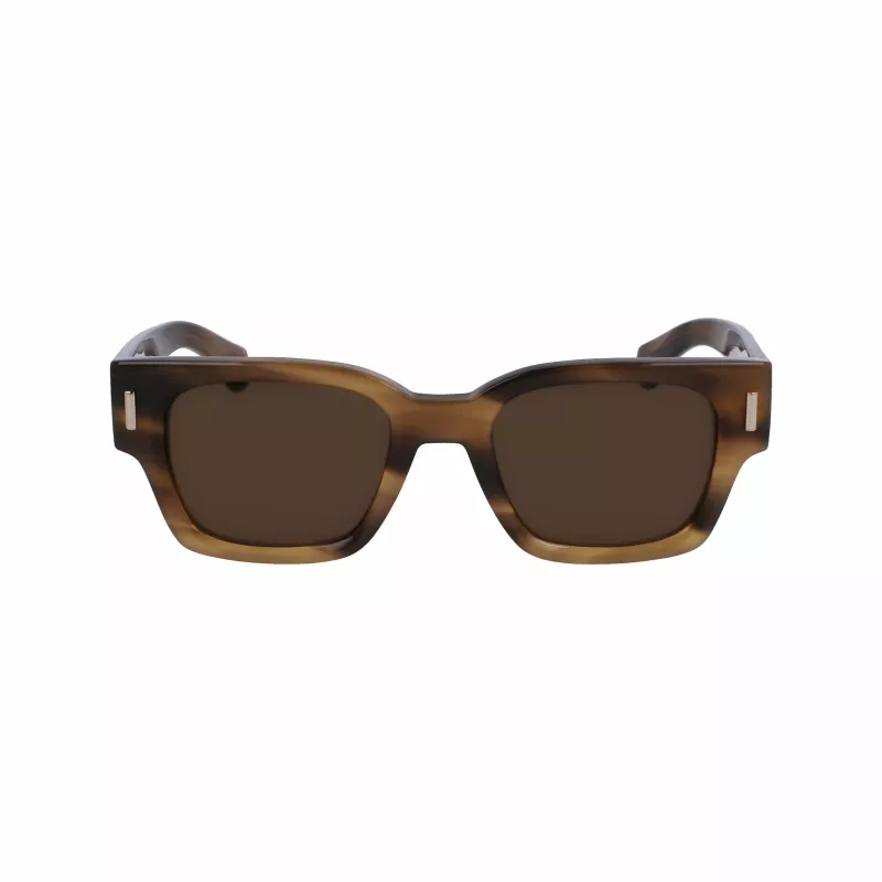 Ferragamo SF2010S-319 Saulesbrilles Vīriešiem Zaļa Havana Kvadrātveida Acetāts 52mm