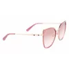 FERRAGAMO SF293S-774 Sieviešu saulesbrilles Havana acetāta rāmis Brūnas gradienta lēcas 54/19/140 mm